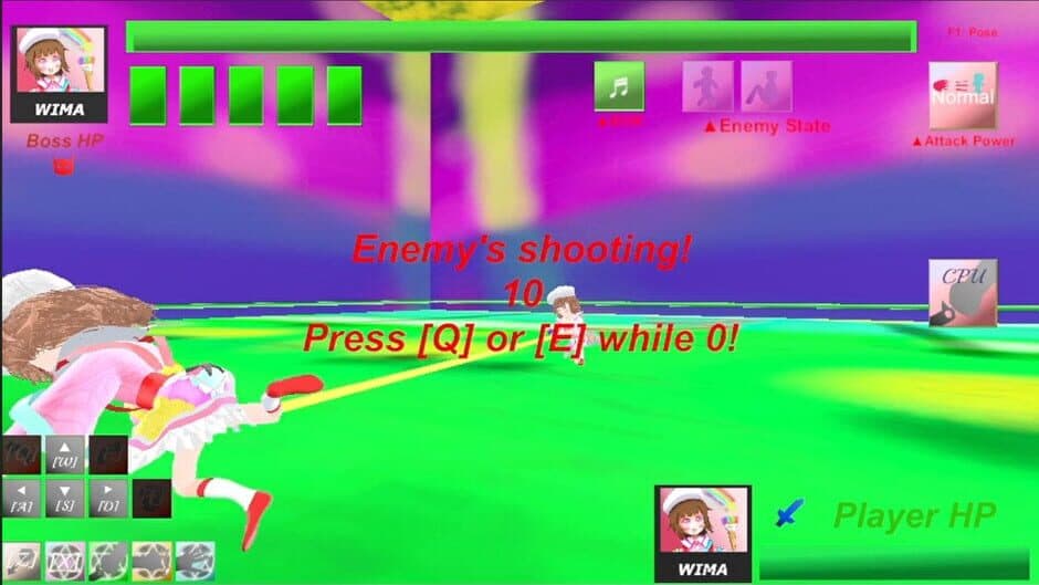 Скриншот 4 из Wima Magicamia: Cute Girls Magic Battle 3DTPS