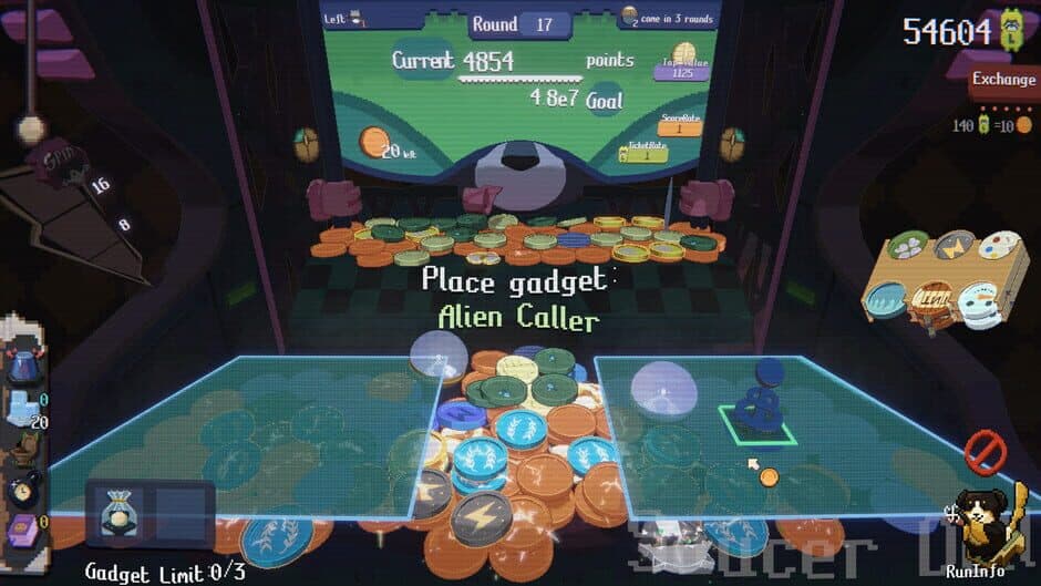 Скриншот 4 из Raccoin: Coin Pusher Roguelike