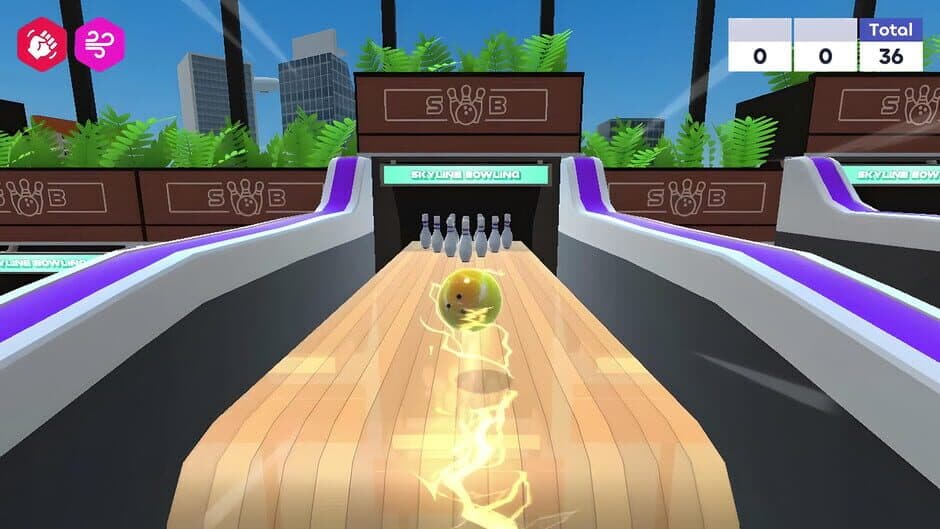 Скриншот 2 из Skyline Bowling: Light Style