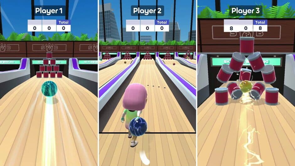 Скриншот 3 из Skyline Bowling: Light Style