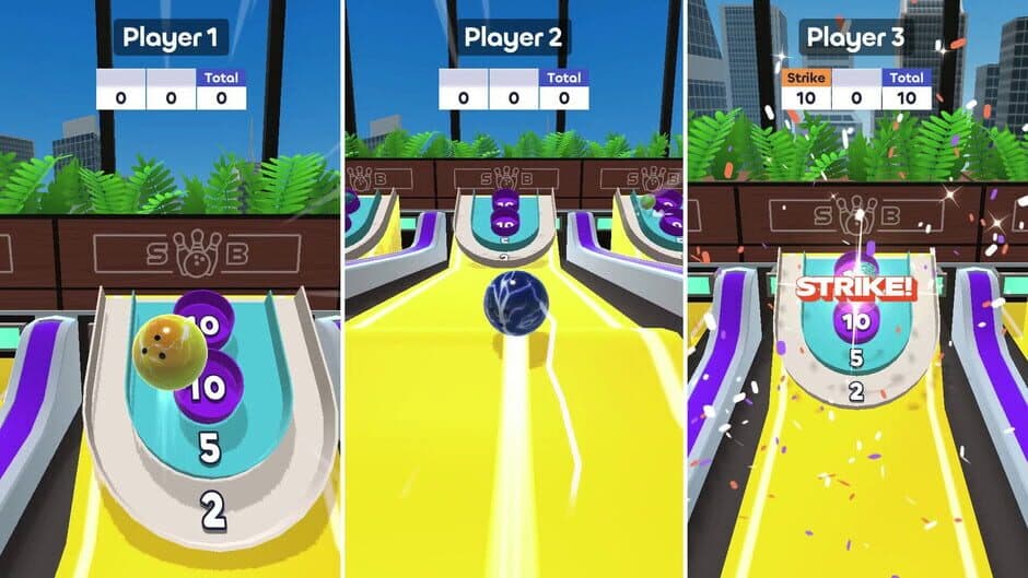 Скриншот 4 из Skyline Bowling: Light Style