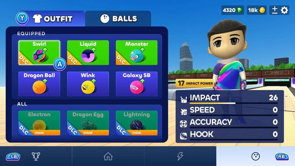 Скриншот 5 из Skyline Bowling: Bright Style