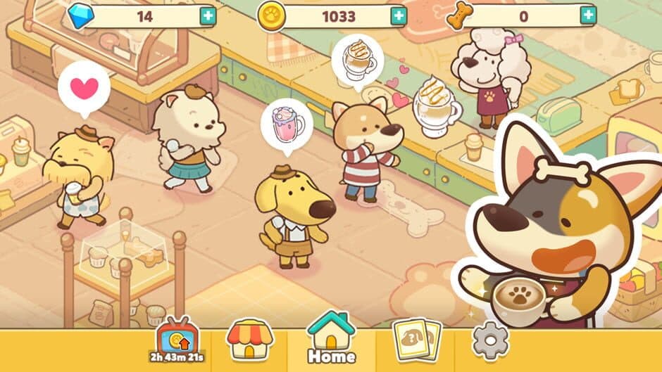 Скриншот 6 из Dog Cafe Tycoon