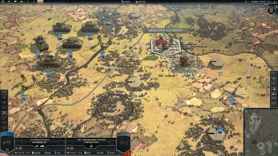 Скриншот 2 из Panzer Corps 2: Frontlines - Westwall