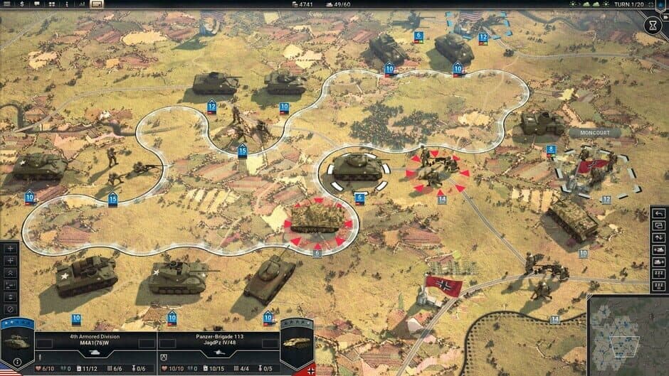 Скриншот 4 из Panzer Corps 2: Frontlines - Westwall