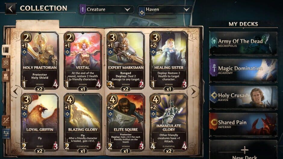 Скриншот 3 из Might & Magic Fates: The Trading Card Game
