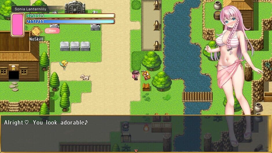 Скриншот 1 из Senpai and the Mysterious Island