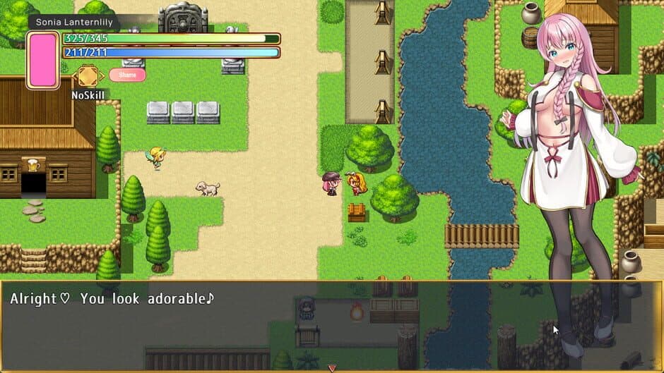 Скриншот 8 из Senpai and the Mysterious Island