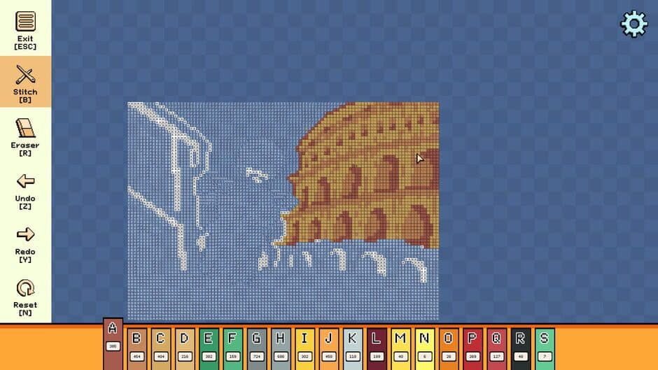 Скриншот 1 из Pixel Cross Stitch: Color by Number - Vacations Pack