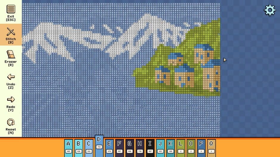 Скриншот 4 из Pixel Cross Stitch: Color by Number - Vacations Pack