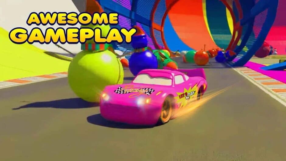 Скриншот 2 из Superhero Car Race: Mega Ramp