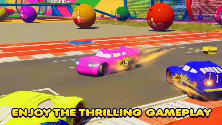 Скриншот 4 из Superhero Car Race: Mega Ramp