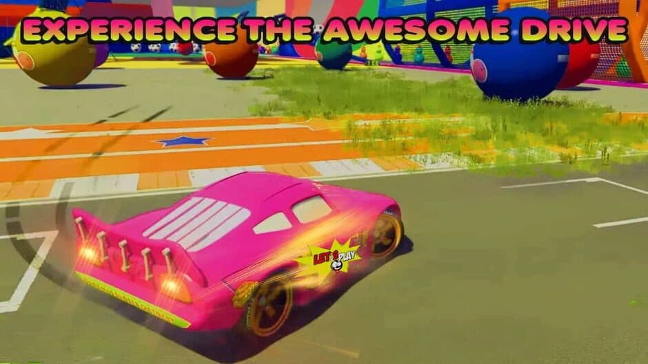 Скриншот 6 из Superhero Car Race: Mega Ramp