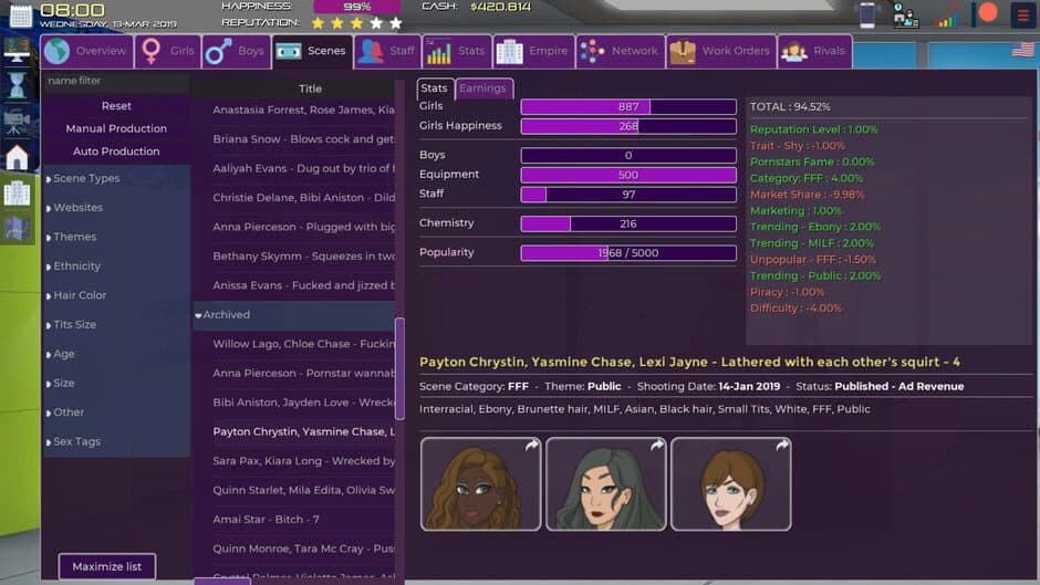 Скриншот 3 из Porn Empire