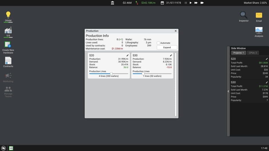 Скриншот 7 из Processor Tycoon