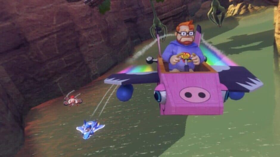 Скриншот 1 из Sonic & All-Stars Racing Transformed: Yogscast DLC