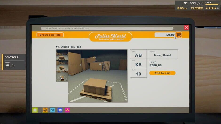 Скриншот 1 из Returns Outlet Simulator