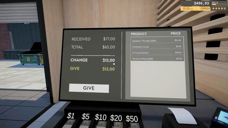 Скриншот 8 из Returns Outlet Simulator