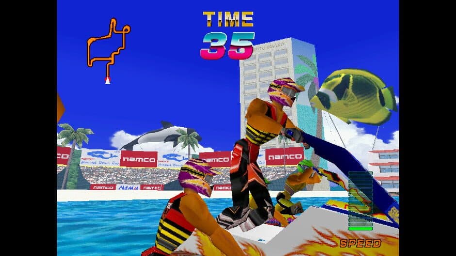 Скриншот 2 из Arcade Archives: Aqua Jet