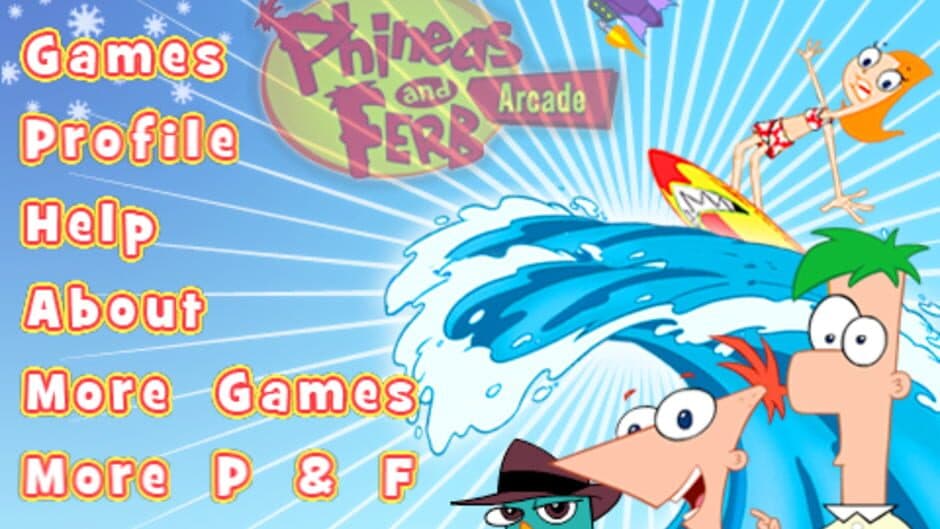Скриншот 4 из Phineas and Ferb Arcade