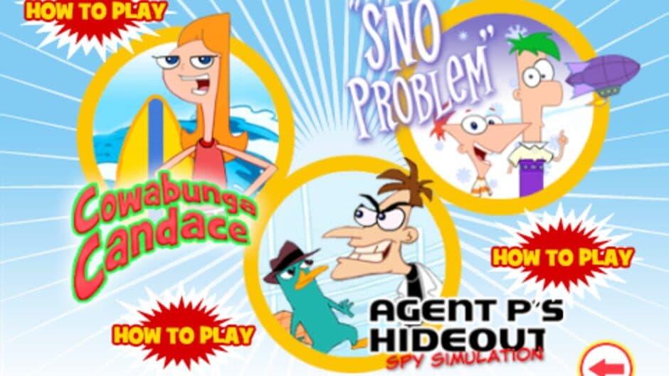 Скриншот 1 из Phineas and Ferb Arcade