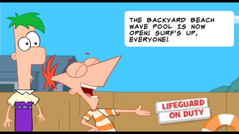 Скриншот 2 из Phineas and Ferb Arcade
