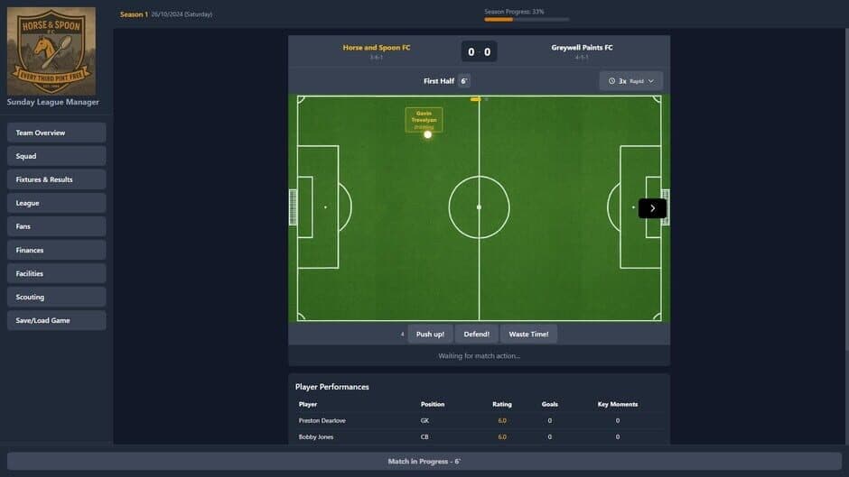 Скриншот 5 из Sunday League Manager: Horse & Spoon