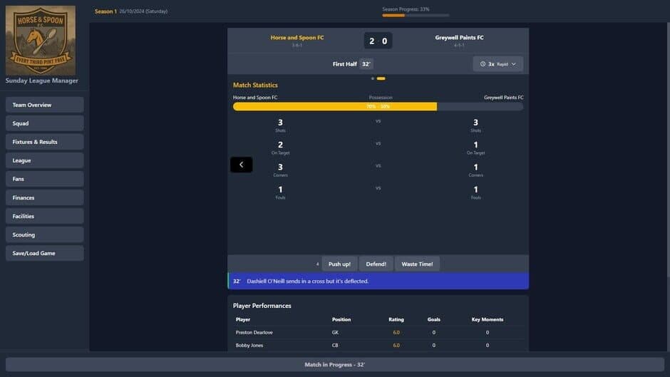Скриншот 10 из Sunday League Manager: Horse & Spoon