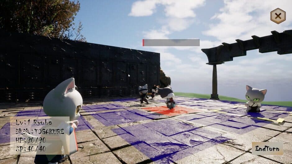 Скриншот 4 из Ninja Cats: Tactics