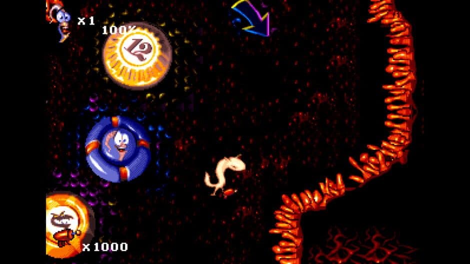 Скриншот 3 из Earthworm Jim 2