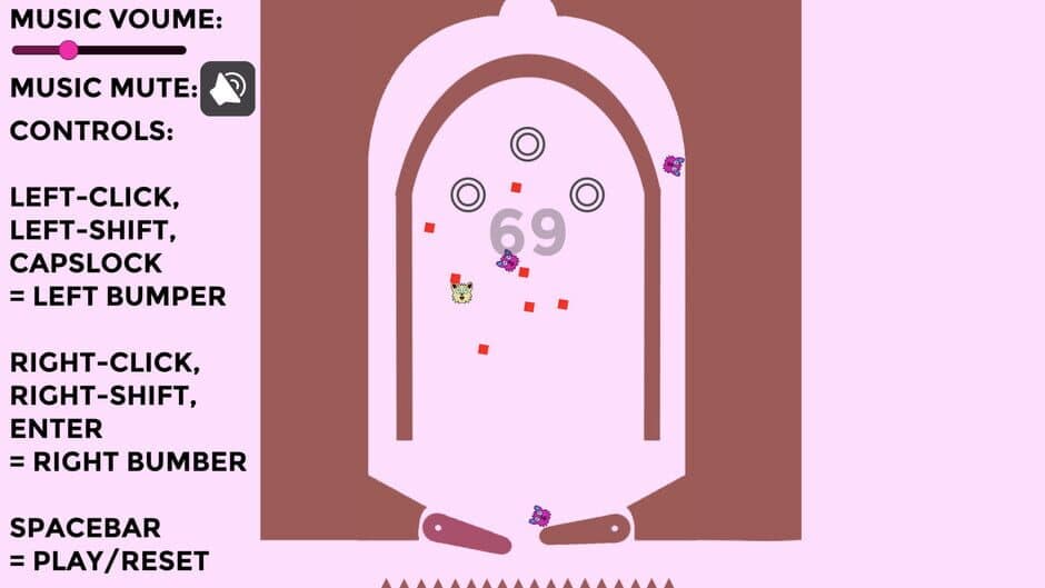 Скриншот 1 из Endless Furry Pinball 2D