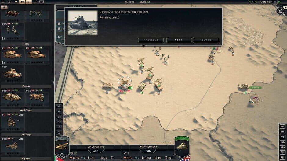 Скриншот 7 из Panzer Corps 2: Frontlines - Cyrenaica