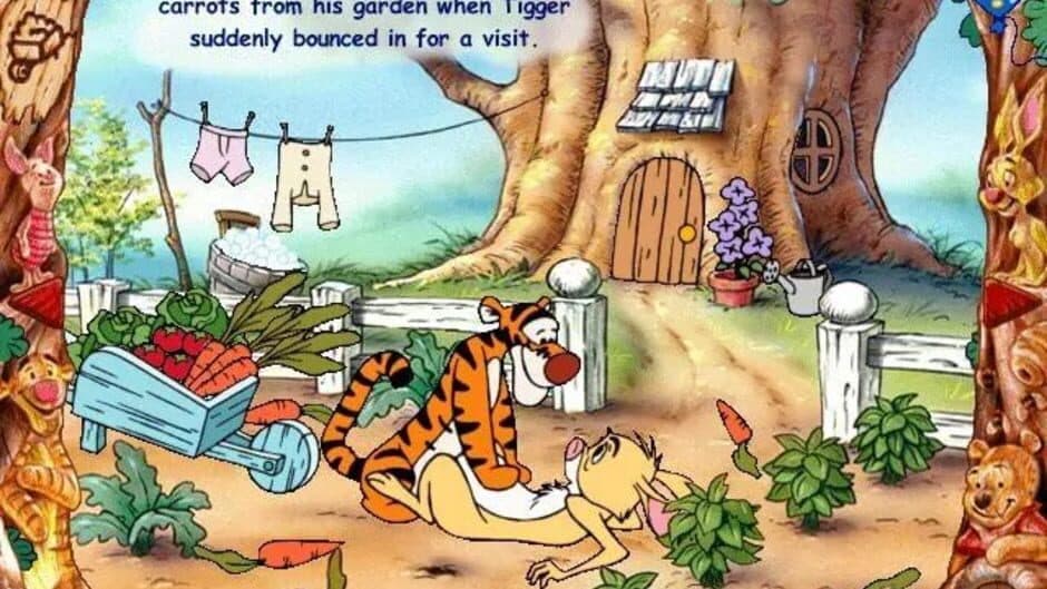 Скриншот 2 из Disney's Winnie the Pooh & Tigger Too: Animated Storybook