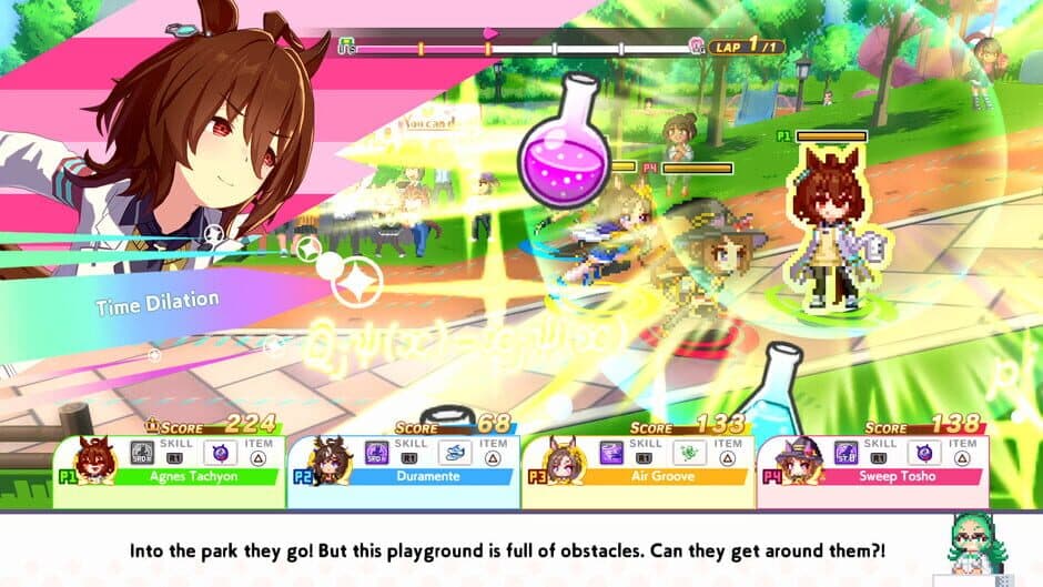 Скриншот 3 из Umamusume: Pretty Derby - Party Dash: DLC Vol. 2 - Team Geranium