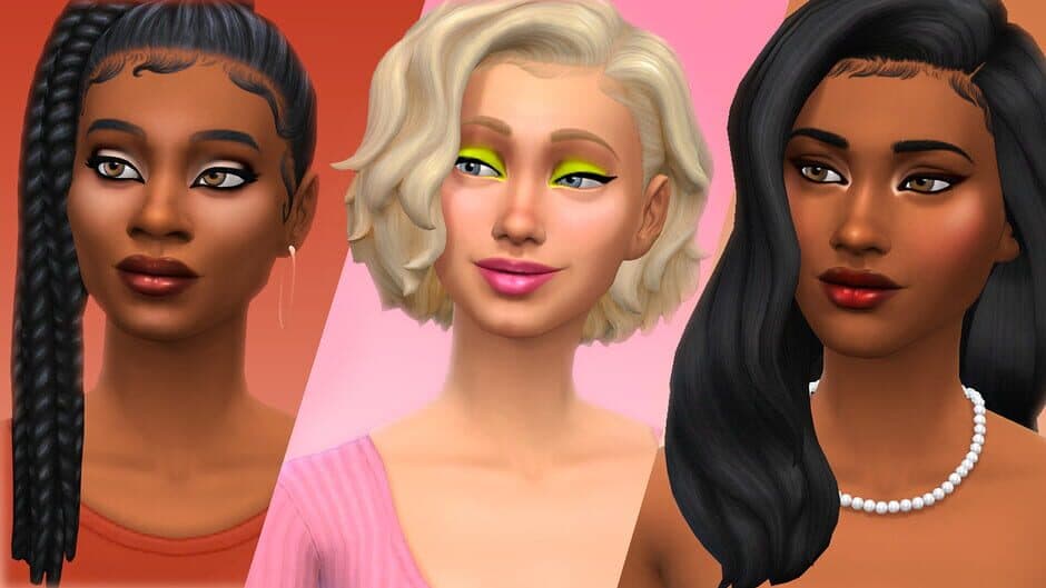 Скриншот 1 из The Sims 4: Essential Glam Kit