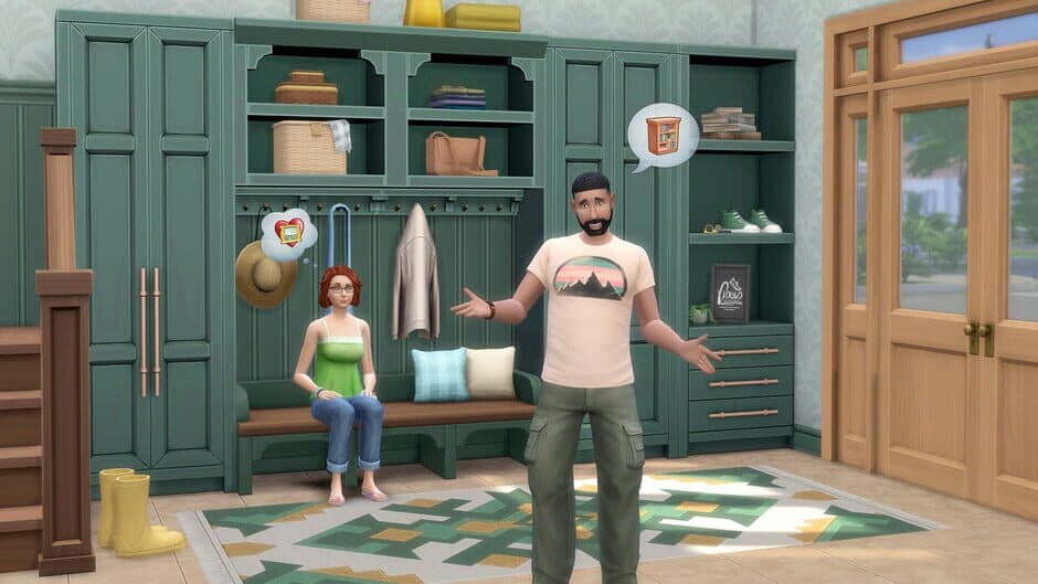 Скриншот 1 из The Sims 4: Grange Mudroom Kit
