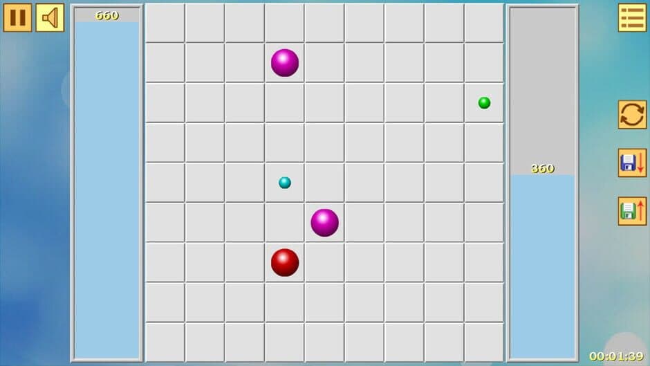 Скриншот 1 из Lines of Balls