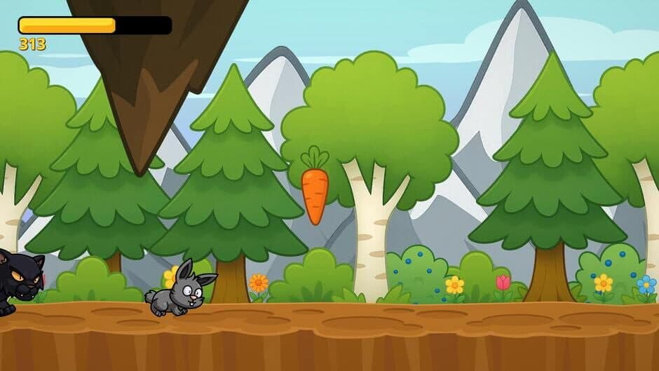 Скриншот 1 из Rabbit Run Carrot Hunt