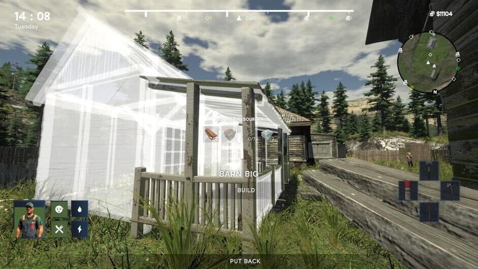 Скриншот 7 из Scandinavian Cottage Survival Simulator