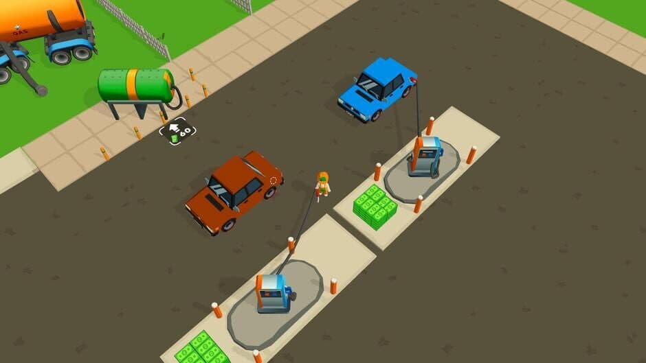 Скриншот 4 из Gas Station: Idle Simulator