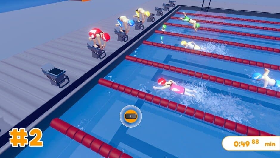 Скриншот 3 из Summer Games Challenge: Swimming
