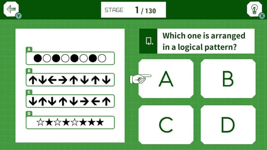 Скриншот 1 из Pattern Thinking Puzzle Build It Before 10