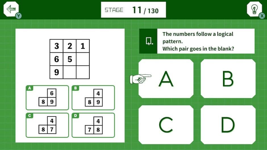 Скриншот 2 из Pattern Thinking Puzzle Build It Before 10
