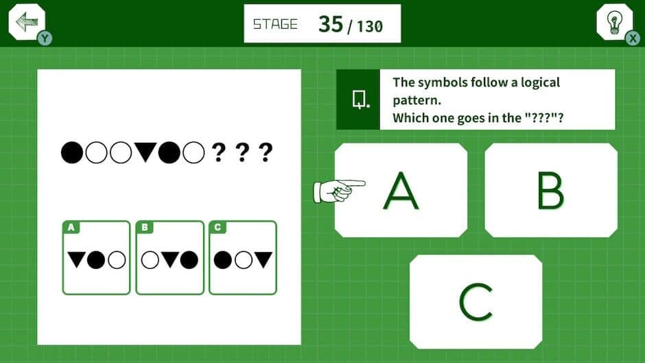 Скриншот 3 из Pattern Thinking Puzzle Build It Before 10