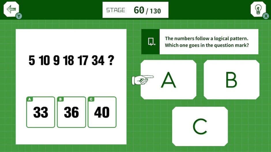 Скриншот 4 из Pattern Thinking Puzzle Build It Before 10