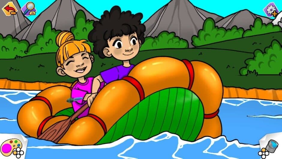 Скриншот 3 из Coloring Book: Adventure Bundle - 90 Drawings