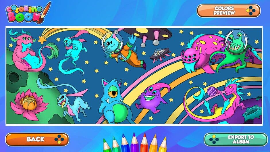 Скриншот 5 из Coloring Book: Adventure Bundle - 90 Drawings