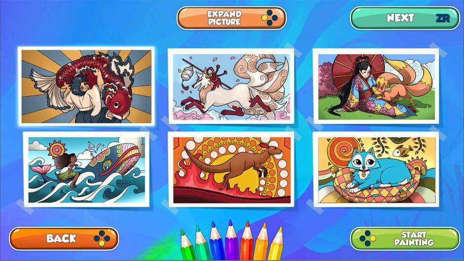 Скриншот 6 из Coloring Book: Adventure Bundle - 90 Drawings