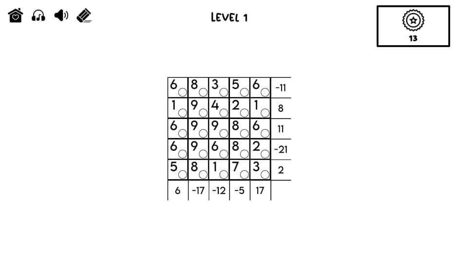 Скриншот 3 из Flipsum: A Puzzle by Claris Richter
