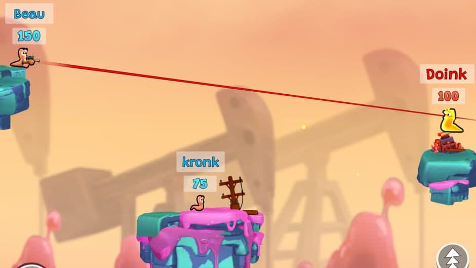 Скриншот 2 из Worms Across Worlds